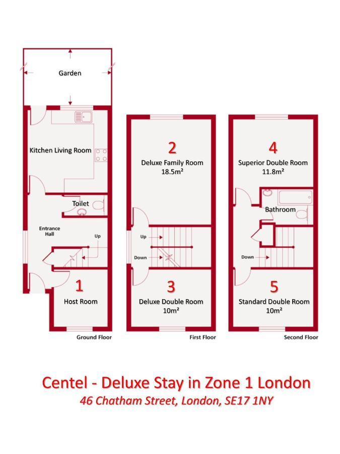 Centel - Easy Stay In Zone 1 Londra Dış mekan fotoğraf